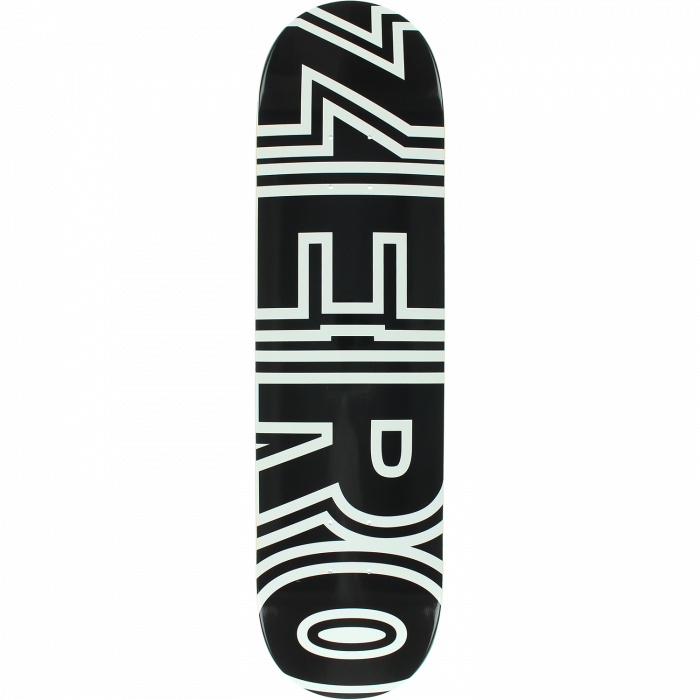 ZERO BOLD DECK-8.5 BLACK/WHT
