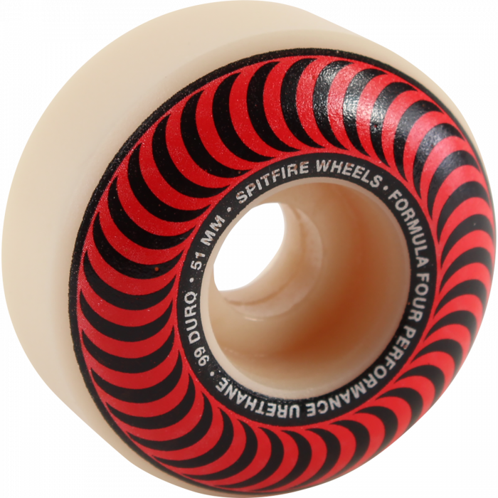 SF F4 99a CLASSIC SWIRL 51mm WHT W/RED