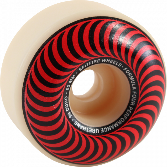 SF F4 99a CLASSIC SWIRL 60mm WHT W/RED
