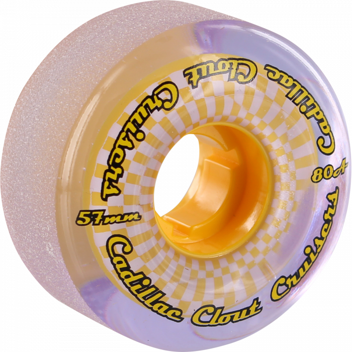CADILLAC CLOUT CRUISERS 57mm 80a PUR/YEL