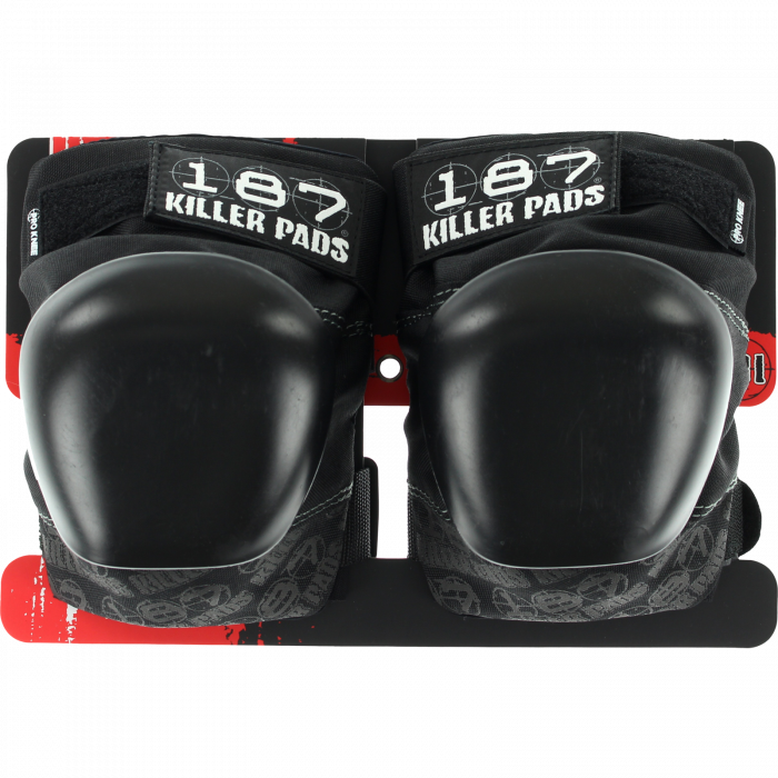 187 PRO KNEE PADS JR-BLK/BLK
