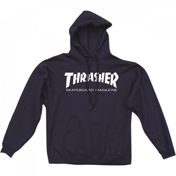 Thrasher Skate Mag Hd/Swt M-Navy/Wht