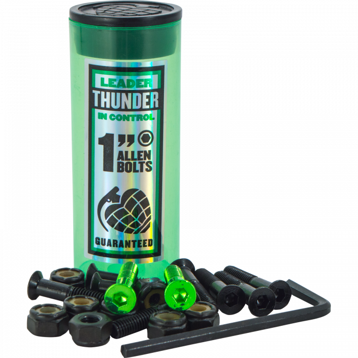 THUNDER 1" ALLEN HARDWARE GREEN 1set