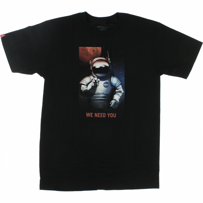 Hab Nasa We Need You Ss S-Black