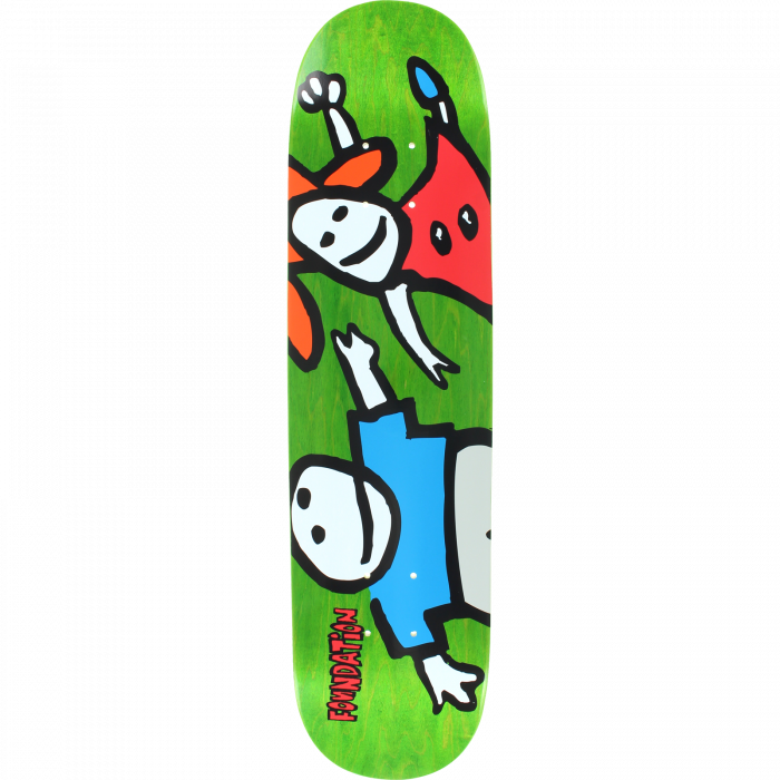 FOUND WHIPPERSNAPPERS DECK-8.0 ASST.STAIN