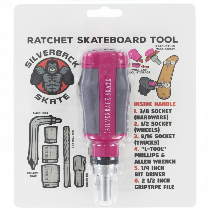 SILVERBACK SKATE RATCHET TOOL PINK