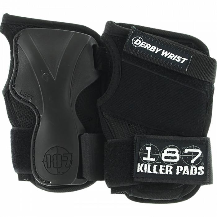 187 DERBY WRIST GUARD XL-BLACK
