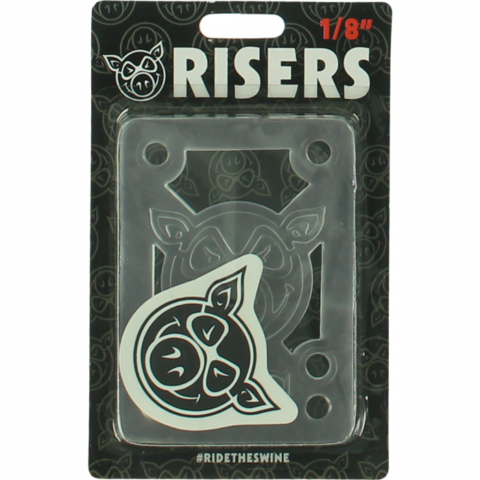 PIG PILES 1/8" SHOCK PAD CLEAR single set
