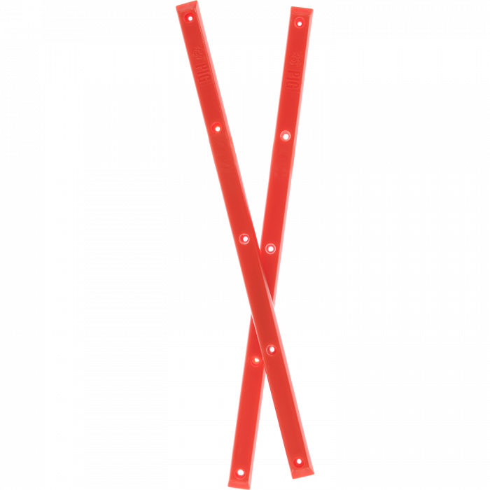 PIG BOARD RAILS -RED