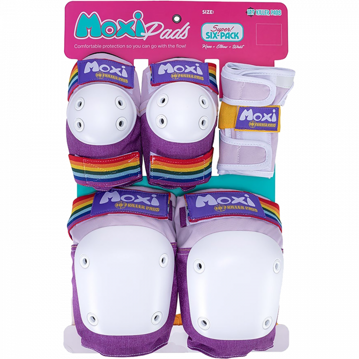 187 6-PACK PAD SET S/M-MOXI LAVENDER