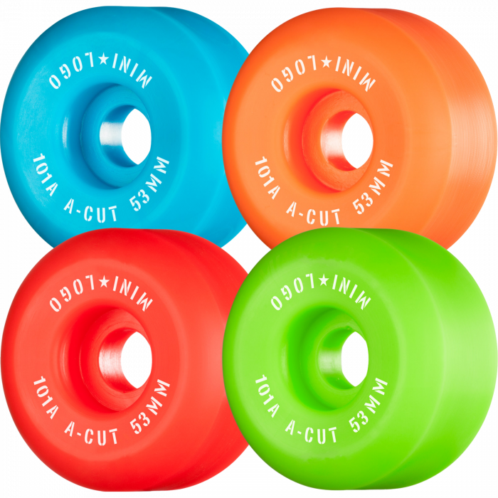 ML A-CUT 53mm 101a ASST.GRN/RED/BLU/ORG ppp