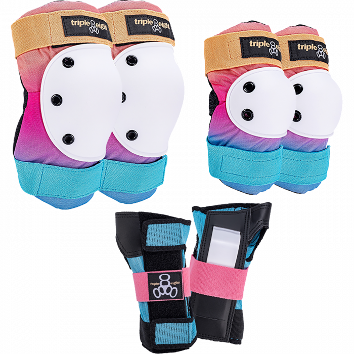 TRIPLE 8 SAVER 3/PK PADS L-SUNSET