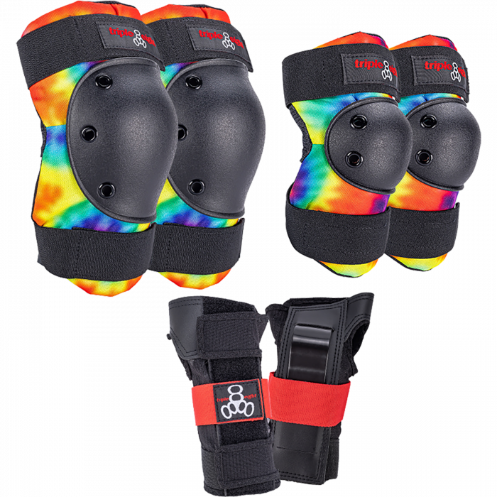 TRIPLE 8 SAVER 3/PK PADS L-TIE DYE