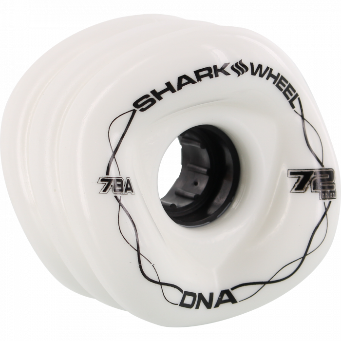 SHARK DNA 72mm 78a SOLID WHITE/BLK