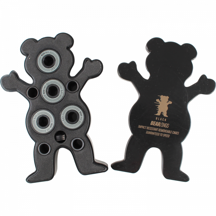 GRIZZLY BLACK BEAR-INGS 1set