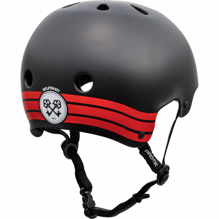 PROTEC CL.OLD SCHOOL SKELETON KEY BLK/RD-XL HELMET