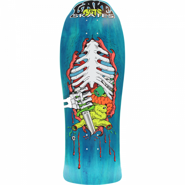 LAKE GUTS REISSUE DECK-10x30 BLUE STAIN