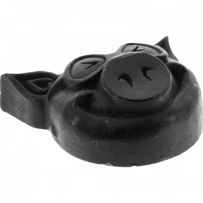 PIG HEAD RAISED CURB WAX BLACK