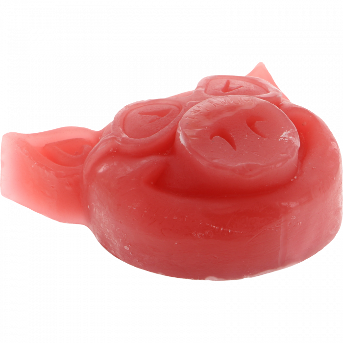 PIG HEAD RAISED CURB WAX RED