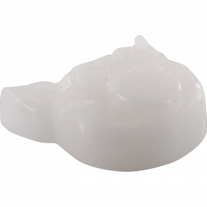 PIG HEAD RAISED CURB WAX WHITE
