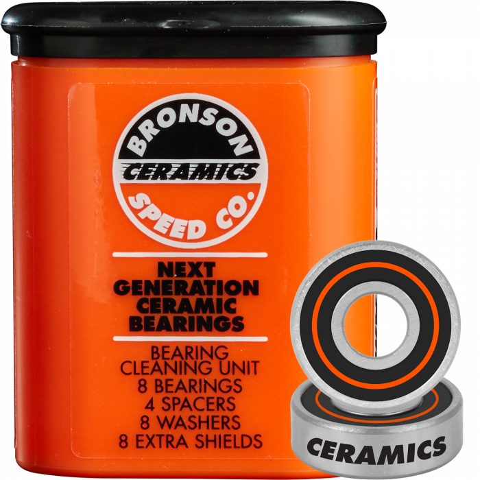 BRONSON CERAMIC BEARINGS SINGLE SET