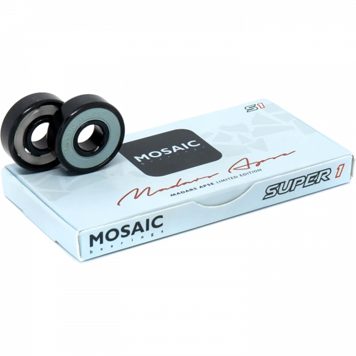 MOSAIC SUPER 1 APSE ABEC-7 BEARINGS BLK/BLU/WHT