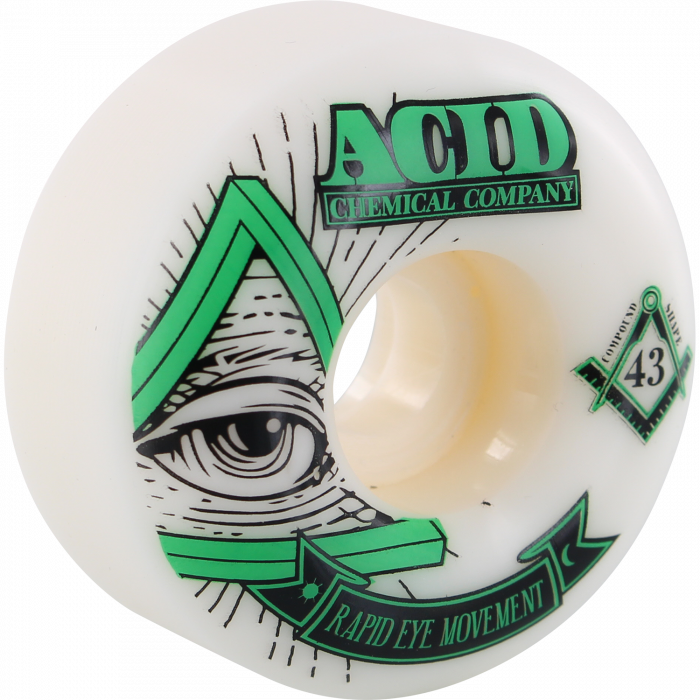 ACID REM PYRAMID 56mm 101a WHT