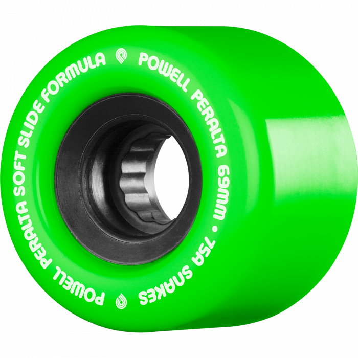 PWL/P SNAKES 69mm 75a GRN/BLK W/WHT