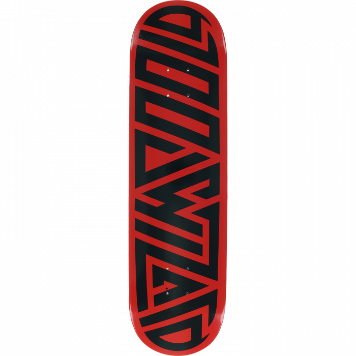 BW FUTURE WASTELAND DECK-8.0 RED/BLK