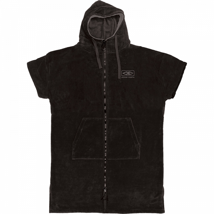 O&E Dawnbreaker Hooded Poncho S/M Black