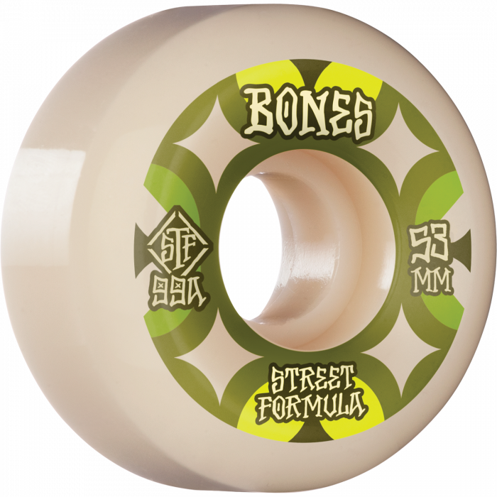 BONES STF V5 RETROS 53mm 99A White