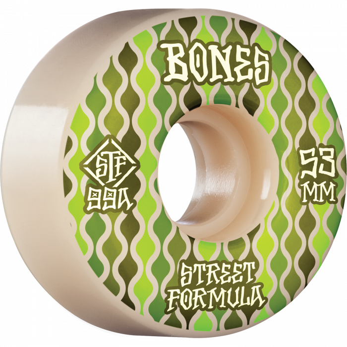 BONES STF V2 RETROS 53mm 99A White