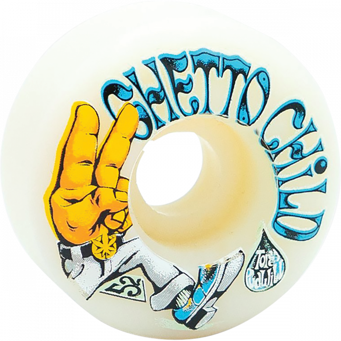 GHETTO CHILD PUDWILL IMAGINE 52MM WHT