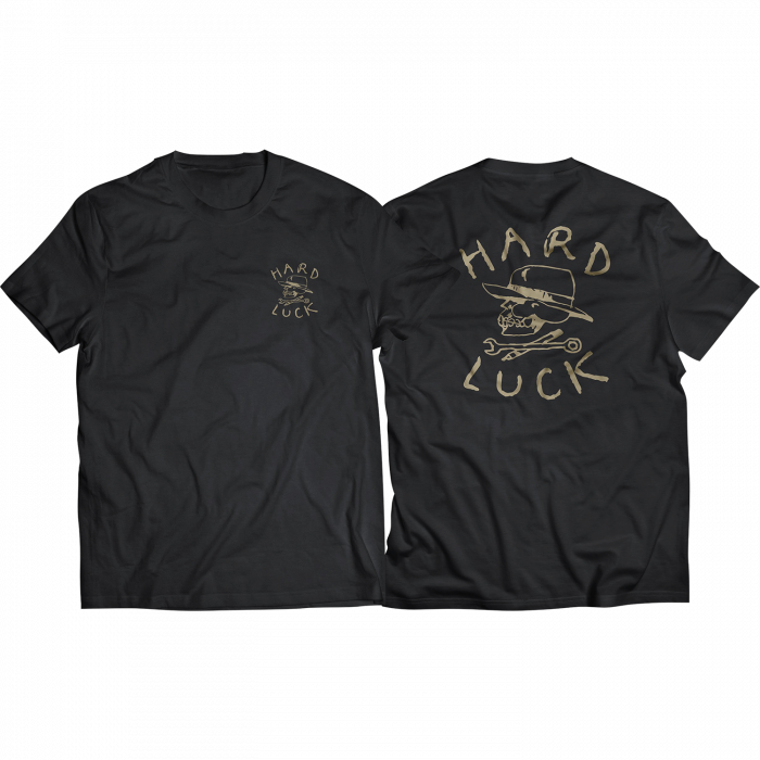 Hard Luck Og Logo Ss S-Blk/Gold