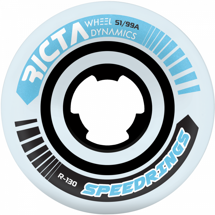 RICTA SPEEDRINGS SLIM 51mm 99a WHT W/BLUE
