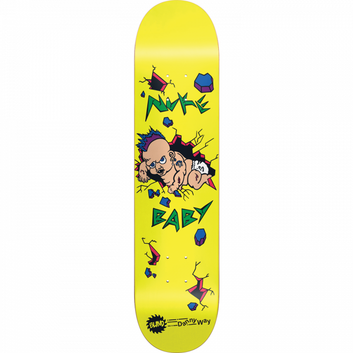 BLIND WAY NUKE BABY DECK-8.37 YELLOW ht