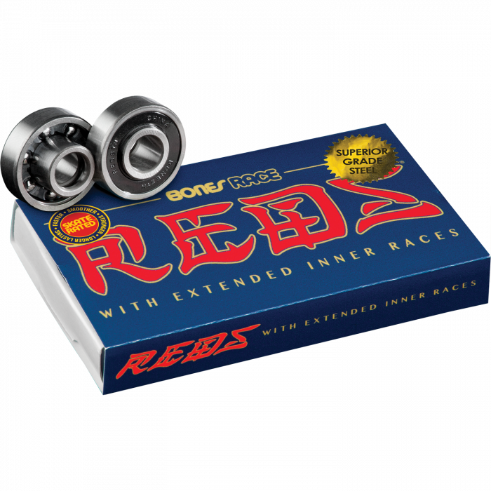 BONES RACE REDS (SINGLE SET) BEARINGS