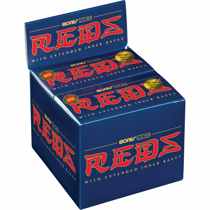 BONES RACE REDS (10/PACK) BEARINGS