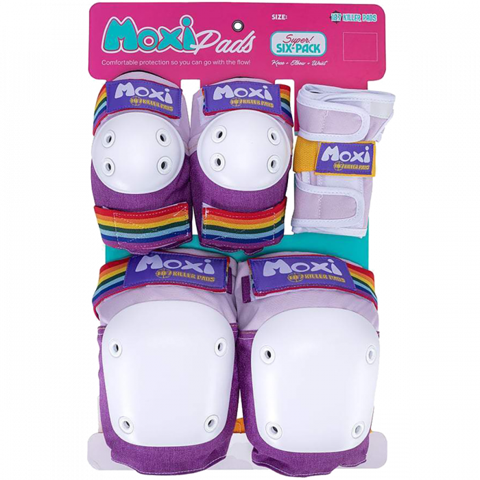 187 6-PACK PAD SET XL.THICK-MOXI LAVENDER