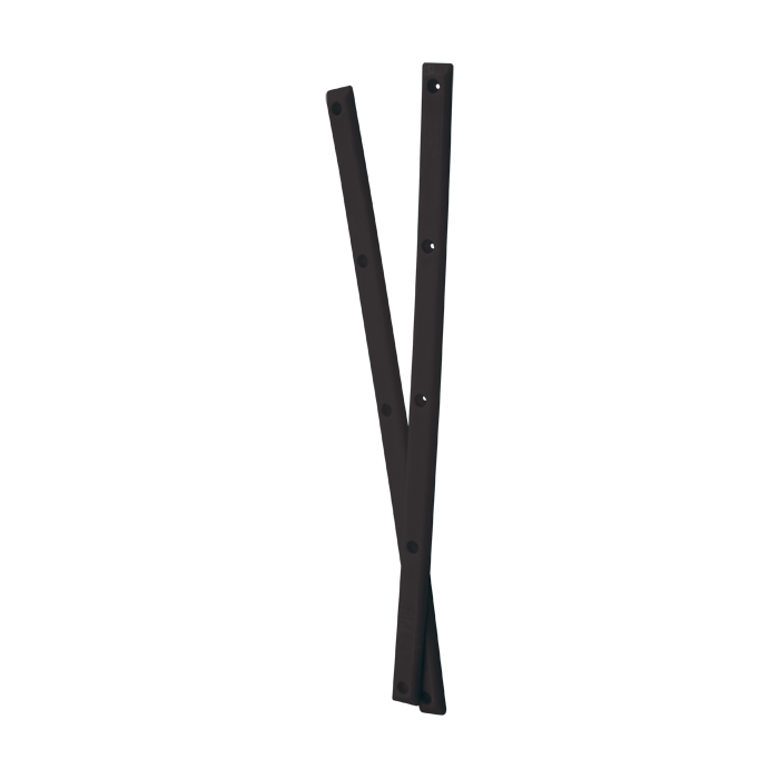 PIG BOARD RAILS -BLACK