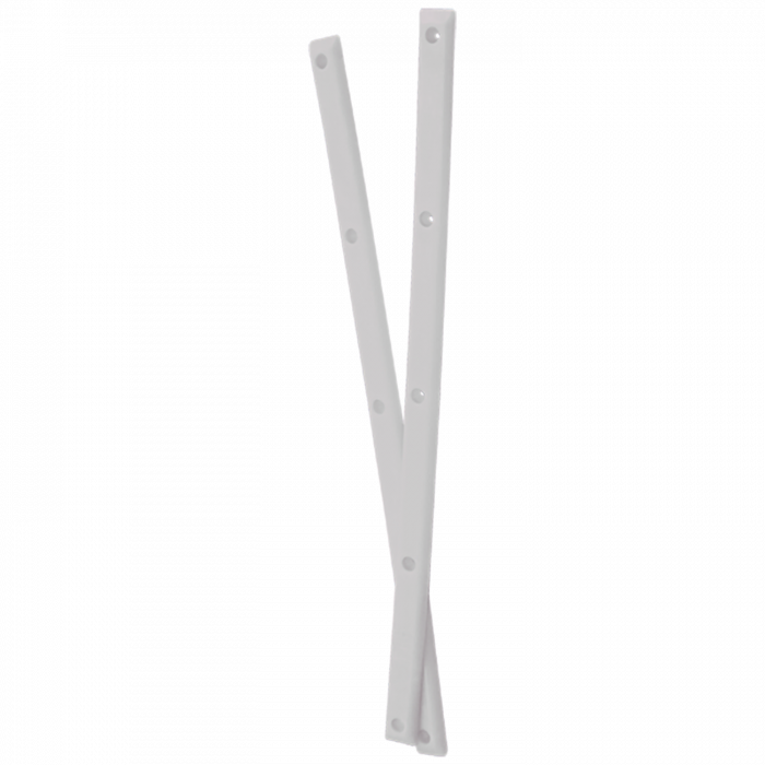 PIG BOARD RAILS -WHITE