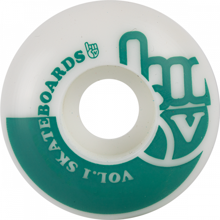 VOL.1 NO.1 54mm White/Teal