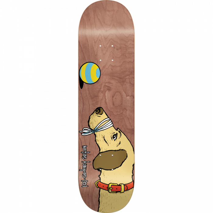 101 NATAS DOG DECK-8.25 BROWN ht
