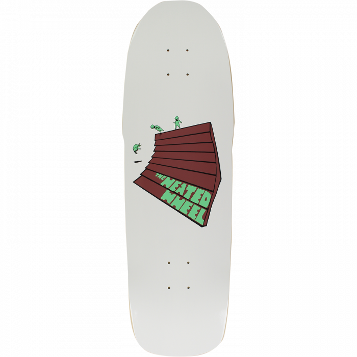 THW SLAM TIME DECK-9.6x31.5 WHT/BRN