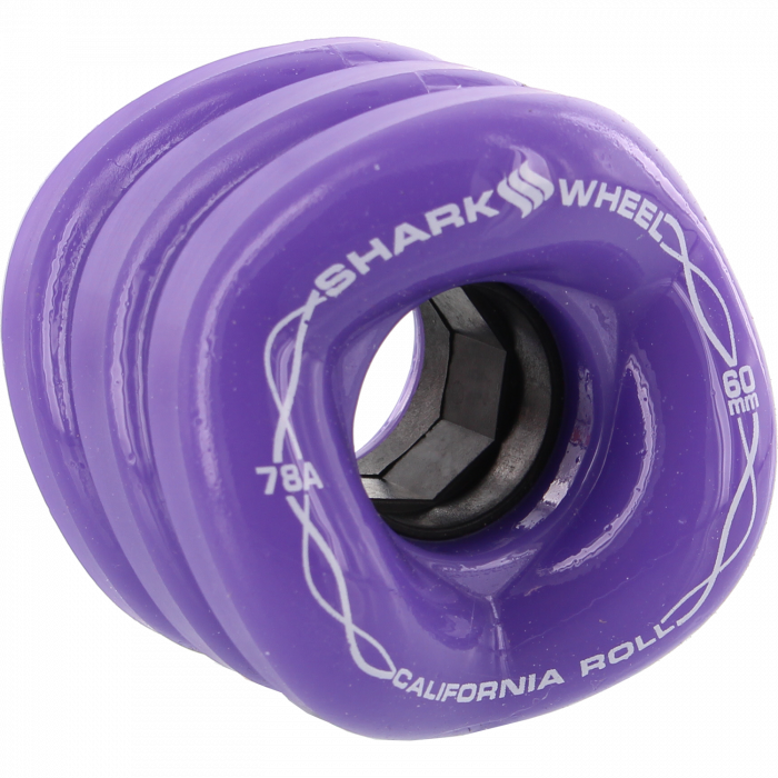 SHARK CALIFORNIA ROLL 60mm 78a SOLID PURPLE
