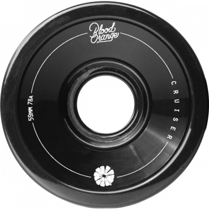 BLOOD ORANGE CRUISER 59mm 78a BLACK