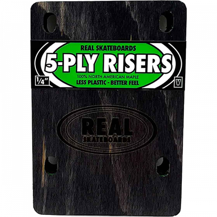 REAL WOODEN RISERS SET 5ply 1/4" VENTURE