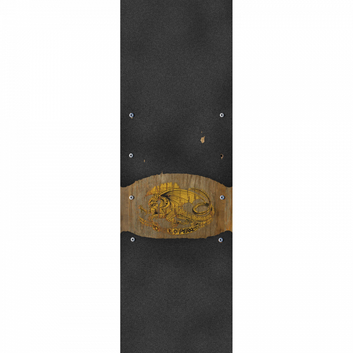 PWL/P GRIP SHEET 10.5x33 OVAL DRAGON 3 BK/GOLD/GLD