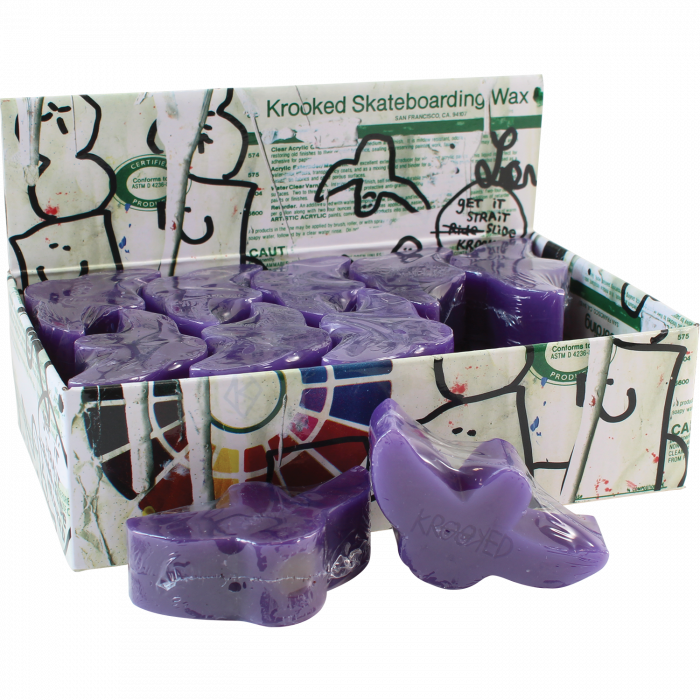 KRK WAX BIRDY PURPLE 20/PK POP BOX