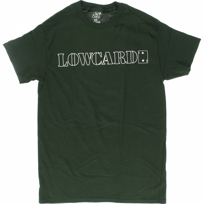 Lowcard Standard Outline Ss M-Forest Grn/Wht